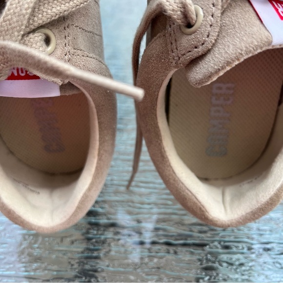 NWOT Camper Tan Walking Runners Trainers Sneakers - Picture 11 of 13
